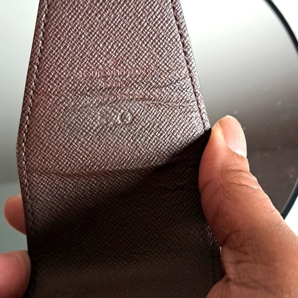 Louis Vuitton Vintage Damier Ebene Cigarette Holder EUC